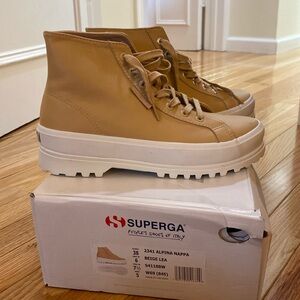 Superga high top sneakers - Alpina Napa